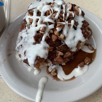 The Big Biscuit - Sticky Biscuit w/Pecans - Breakfast & Brunch Near Me - Edmond, Oklahoma