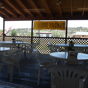 The Porch - view of the porch - New American Near Me - Cimarron, New Mexico