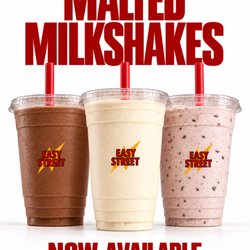 Easy Street Burgers - MALTED MILKSHAKES!