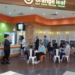 Orange Leaf Frozen Yogurt - Awesome and delicious froyo