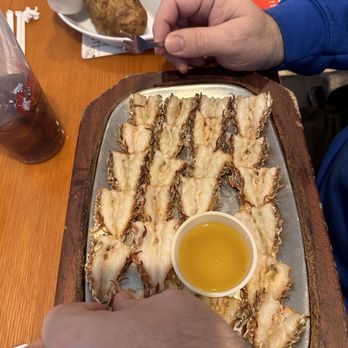 Dixie Crossroads - Two dozen broiled rock shrimp - Seafood Near Me - Titusville, Florida Dixie Crossroads - Two dozen broiled rock shrimp - Seafood Near Me - Titusville, Florida