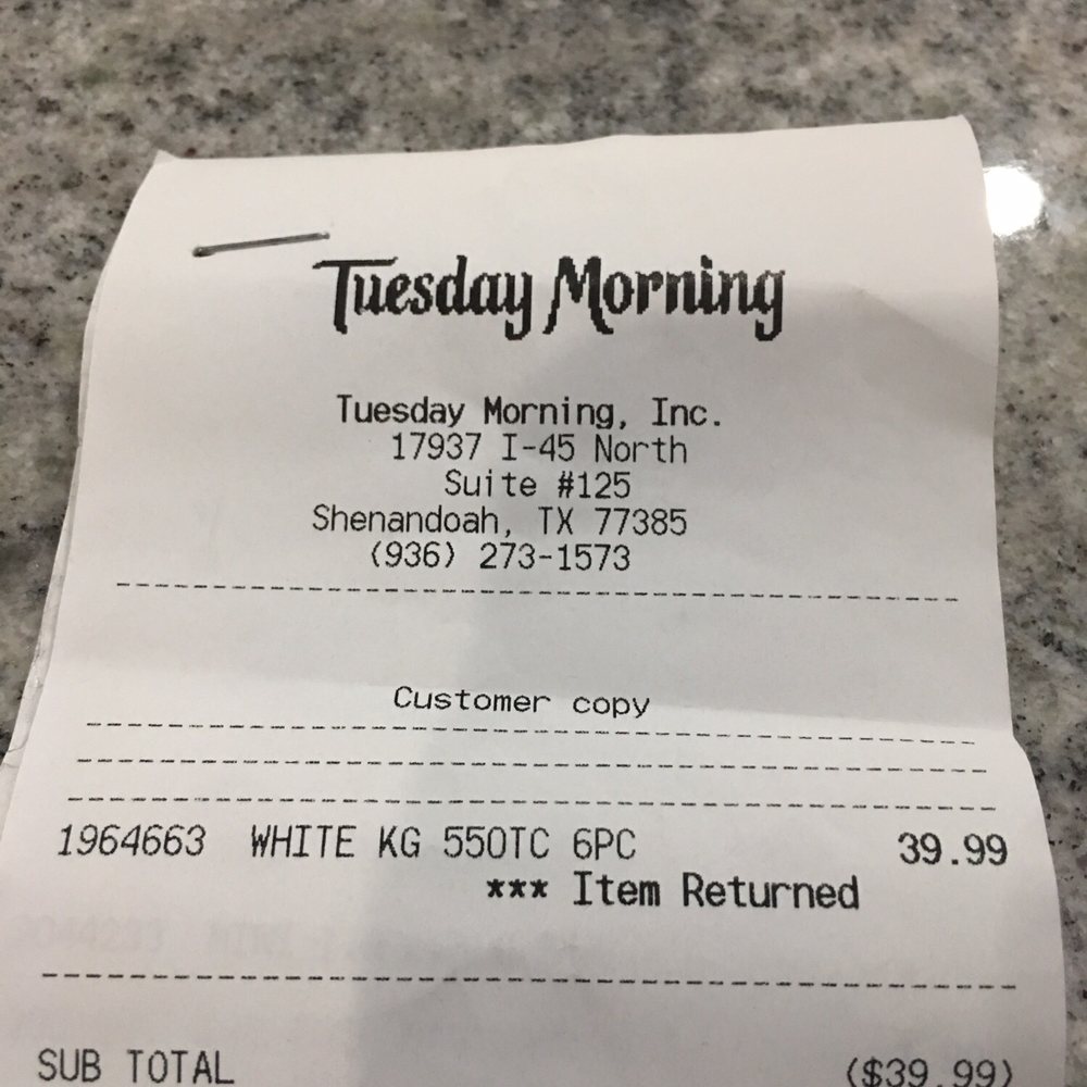 Tuesday Morning - Department Stores Near Me - Shenandoah, Texas Tuesday Morning - Department Stores Near Me - Shenandoah, Texas