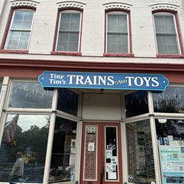 Exterior outside entrance of Tiny Tim's Trains & Toys - Ashland, Virginia Exterior outside entrance of Tiny Tim's Trains & Toys - Ashland, Virginia