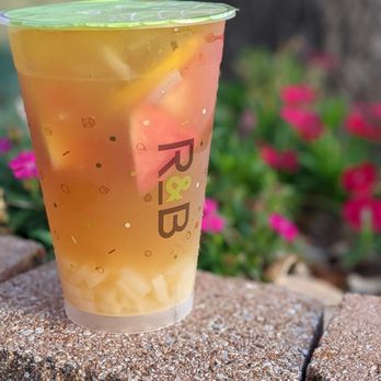 R&B Tea - Hawaiian Fruit tea in the wild - Bubble Tea Near Me - Carrollton, Texas