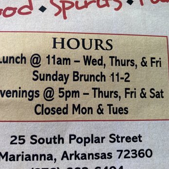 Off The Square Cafe and Bar - restaurant info - Southern Near Me - Marianna, Arkansas Off The Square Cafe and Bar - restaurant info - Southern Near Me - Marianna, Arkansas