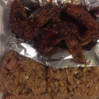 Rice'n Wings - Hot teriyaki wings and home fried rice...amazing - Chicken Wings Near Me - Sumter, South Carolina