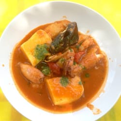 Alla Vecia Pescheria - Fish soup with polenta