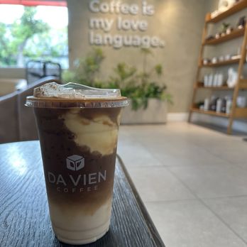 Da Vien Coffee - Banana Latte - Desserts Near Me - Cypress, California