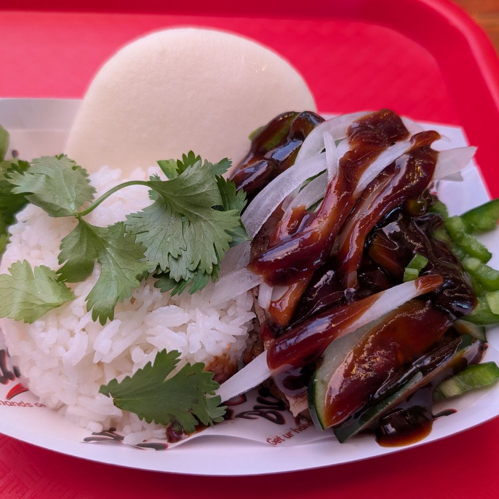 I Luv Ur Buns - Bao Mi Mini Bowl. $10 for a rather small, but delicious, serving - Asian Fusion Near Me - Long Beach, California