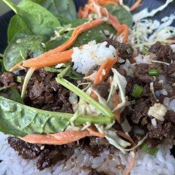 Kenji's  - My bowl after I began mixing it together.... - Ramen Near Me - Vancouver, Washington
