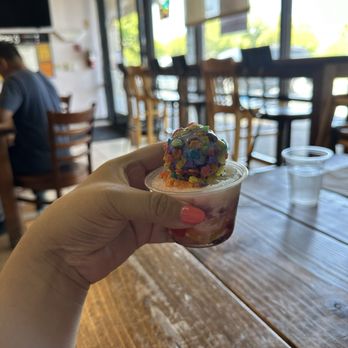 Roline's Uniquely Filipino - shot glass size halo halo - Filipino Near Me - Vacaville, California