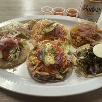 Sabor Yucateco - #9 variety platter - Tacos Near Me - Rialto, California Sabor Yucateco - #9 variety platter - Tacos Near Me - Rialto, California