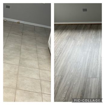 Royal Home Flooring - Before and After - Flooring Near Me - Bridgeview, Illinois Royal Home Flooring - Before and After - Flooring Near Me - Bridgeview, Illinois
