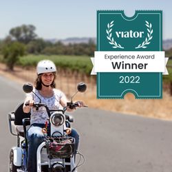 Pushpak Wine Country Tours - We are the proud recipients of the 2022 Experience Award out of 338,000 experiences.