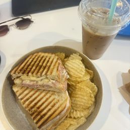 Panini Ham and Brie Sandwich Panini Ham and Brie Sandwich