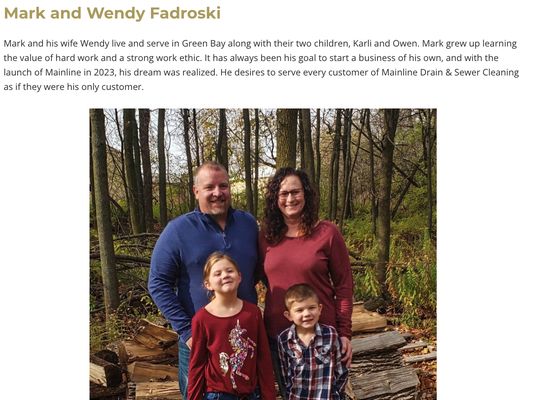 Mainline Drain & Sewer Cleaning Logo