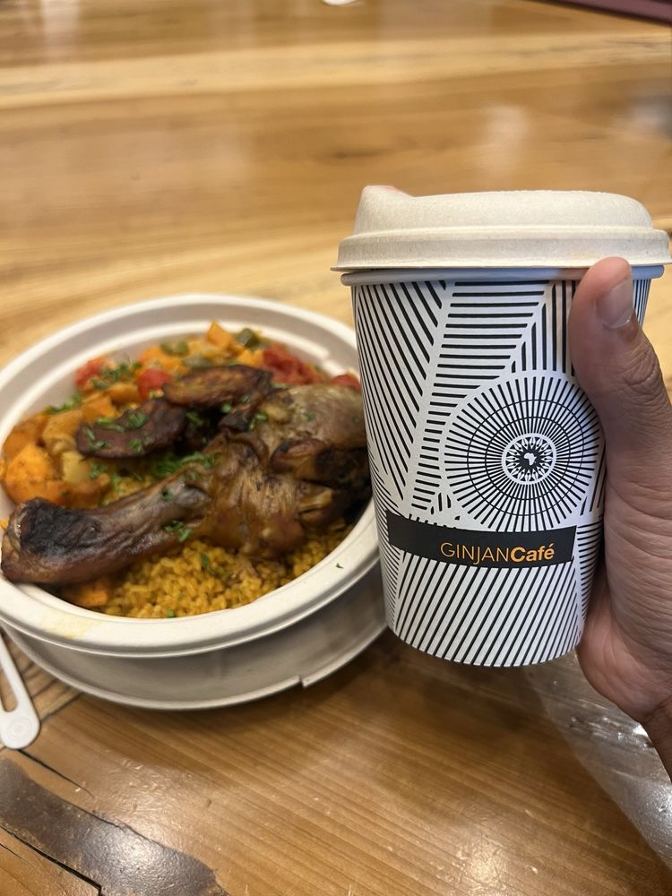 Food from Ginjan Cafe