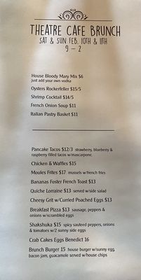 Theatre Cafe by null