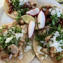 Chicken & chorizo tacos Chicken & chorizo tacos