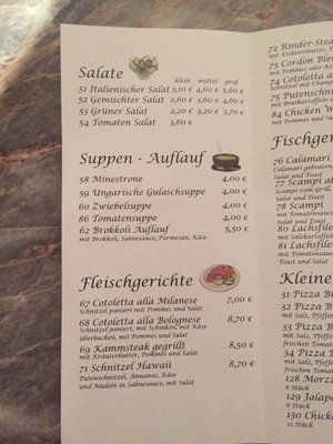 Menu photo 2 Ristorante Pizzeria Antonio Vilseck, BY