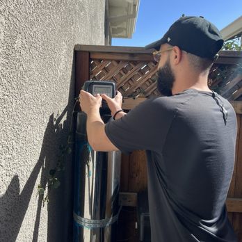 AWP Water Systems - Kareem checking the water softener to make sure everything is good. Thanks man! - Water Purification Services Near Me - Livermore, California AWP Water Systems - Kareem checking the water softener to make sure everything is good. Thanks man! - Water Purification Services Near Me - Livermore, California