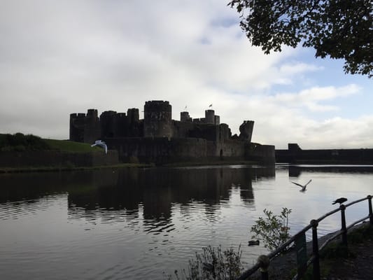 Caerphilly Castle by null