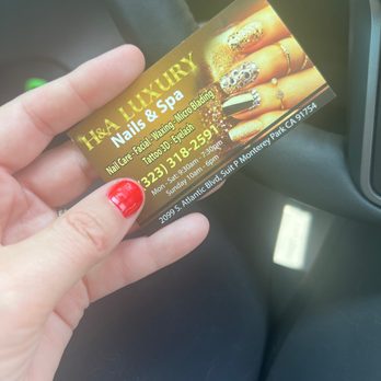 H & A Luxury Nails Spa - Nail Salons Near Me - Monterey Park, California H & A Luxury Nails Spa - Nail Salons Near Me - Monterey Park, California