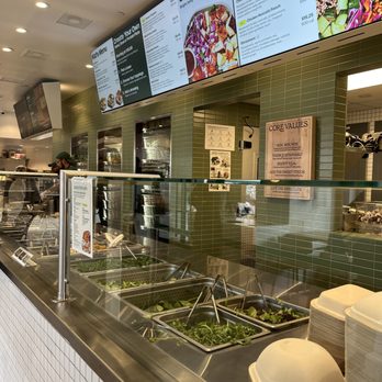 sweetgreen - Healthy Salads, Wraps, and Bowls - Pick your greens - Salad Near Me - Campbell, California