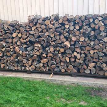 Celia's Firewood - Almost the full cord in this photo, I have a separate smaller rack holding another 4' x 5' amount. - Firewood Near Me - Bakersfield, California Celia's Firewood - Almost the full cord in this photo, I have a separate smaller rack holding another 4' x 5' amount. - Firewood Near Me - Bakersfield, California