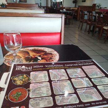 the Mughal Restaurant - place to myself - Indian Near Me - Pembroke Pines, Florida