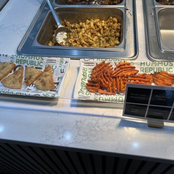 The Hummus Republic - PITA CHIPS and SWEET POTATO FRIES - Mediterranean Near Me - North Brunswick Township, New Jersey The Hummus Republic - PITA CHIPS and SWEET POTATO FRIES - Mediterranean Near Me - North Brunswick Township, New Jersey
