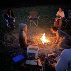 Rouge Park - Invasive species bonfire!