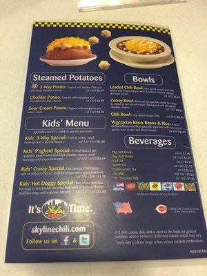 Menu photo 5 Skyline Chili Anderson, IN