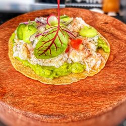 Tostada de Jaiba