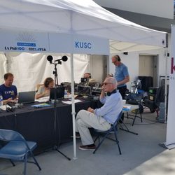 Classical KUSC - LAPhil100 CelebrateLA KUSC booth