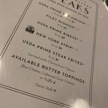 Del Frisco's Grille - Steak menu - New American Near Me - Hoboken, New Jersey Del Frisco's Grille - Steak menu - New American Near Me - Hoboken, New Jersey