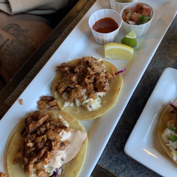 Rogue Ales Public House - Soycurl tacos - American Near Me - Astoria, Oregon