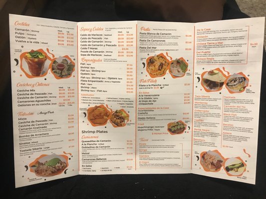 Menu photo 7 Mariscos Del Puerto San Antonio, TX