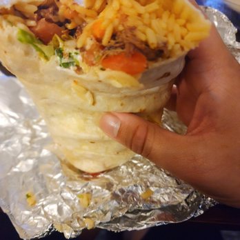 Mamacita Mexican Comida - Burrito with Barbacoa - Mexican Near Me - Boston, Massachusetts