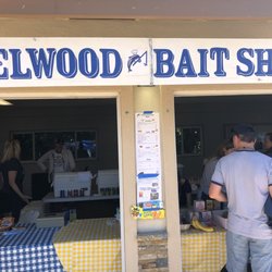 Belwood Bait Shop - Counter and cash registers