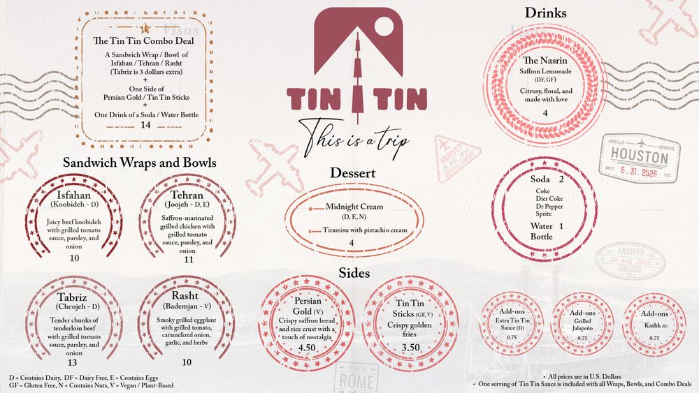 Food from Tin Tin