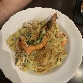 Mad Bene - Shrimp scampi fettuccine - Italian Near Me - Kapolei, Hawaii