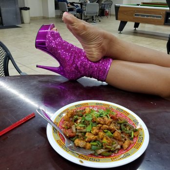 Cafe Habibi - Tfw you forget a shoe and make do? - Halal Near Me - Houston, Texas