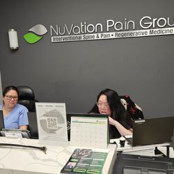 Nuvation Pain Group - Grace on the right and Bora on the left.