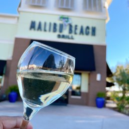 Exterior outside entrance of Malibu Beach Grill - Wine and exterior - Port Orange, Florida Exterior outside entrance of Malibu Beach Grill - Wine and exterior - Port Orange, Florida