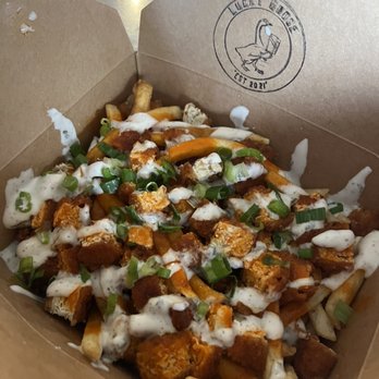 Lucky Goose - Buffalo fries - Vegan Near Me - Albuquerque, New Mexico