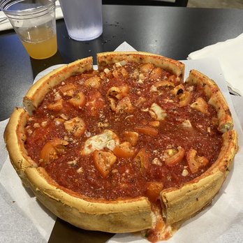 Tortugas Pizza - Veggie Deep Dish - Pizza Near Me - Birmingham, Alabama Tortugas Pizza - Veggie Deep Dish - Pizza Near Me - Birmingham, Alabama