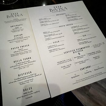 Casa Bovina - Menu - Italian Near Me - Lincoln, Nebraska Casa Bovina - Menu - Italian Near Me - Lincoln, Nebraska