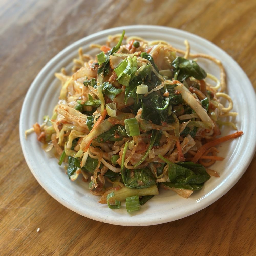 Pan fried noodles Pan fried noodles