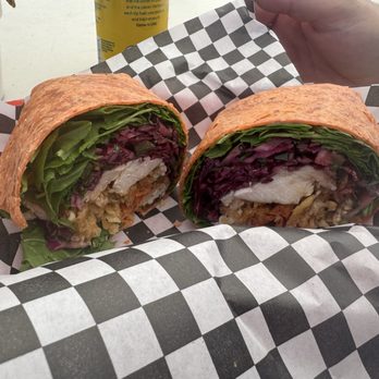 Seabright Deli - Smoked Chicken Rainbow Wrap - Sandwiches Near Me - Santa Cruz, California